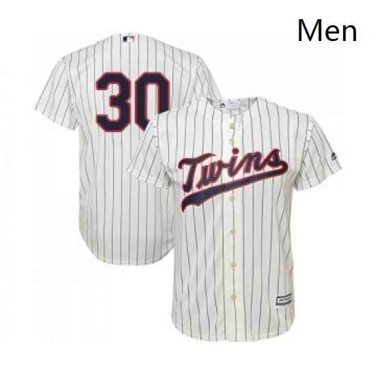 Mens Minnesota Twins 30 Kennys Vargas Replica Cream Alternate Cool Base Baseball Jersey